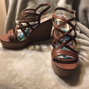 Madden Girl Strappy Wedges